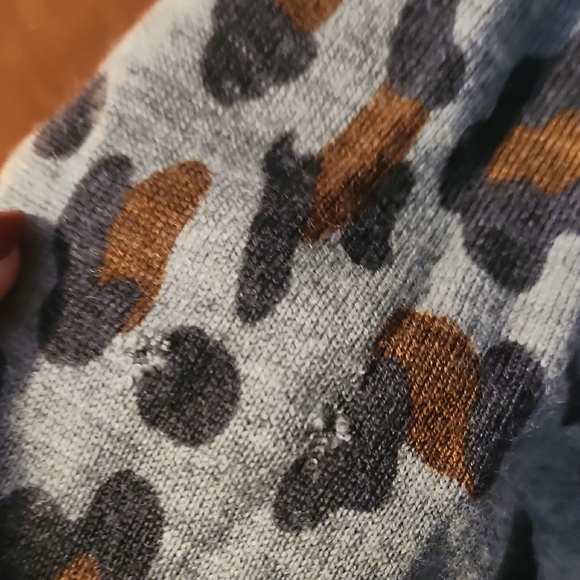 Boden Leopard Print Crewneck Sweater - Picture 4 of 5